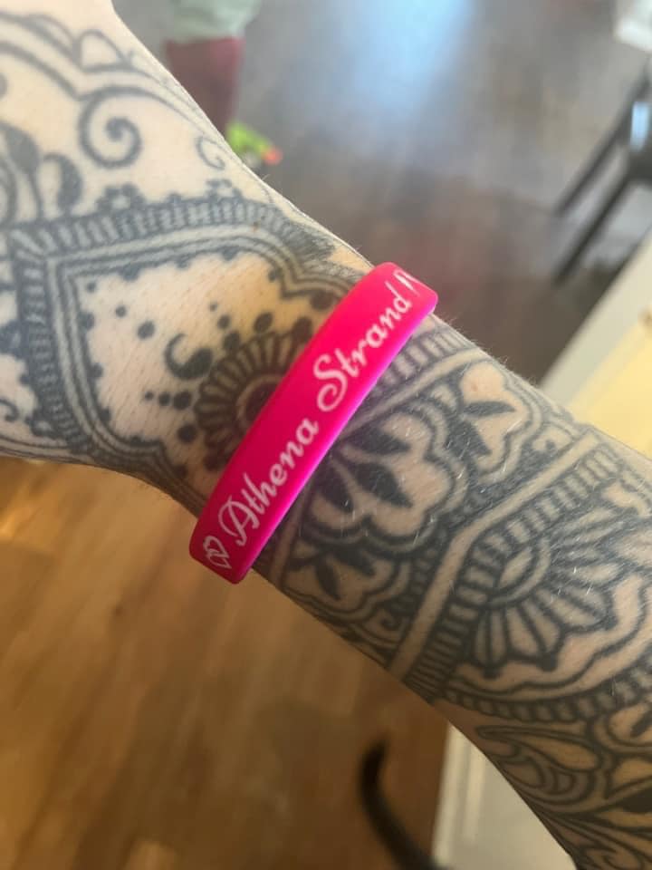 Athena's Army wristband 1